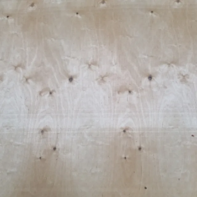 C grade birch veneer sheet with light streaks